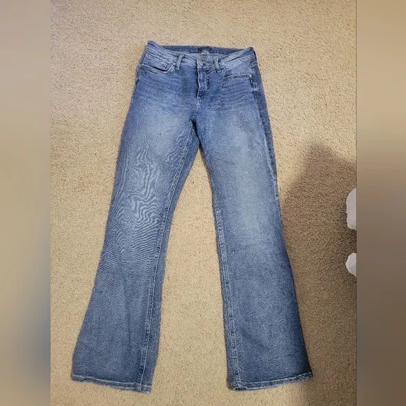 Silver Avery Slim Bootcut Jeans - Picture 10 of 10